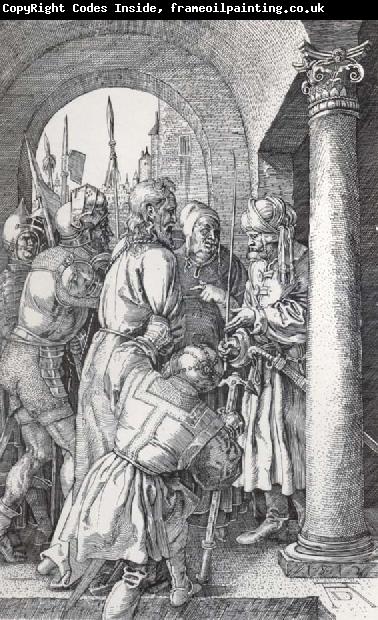 Albrecht Durer Chris before pilate